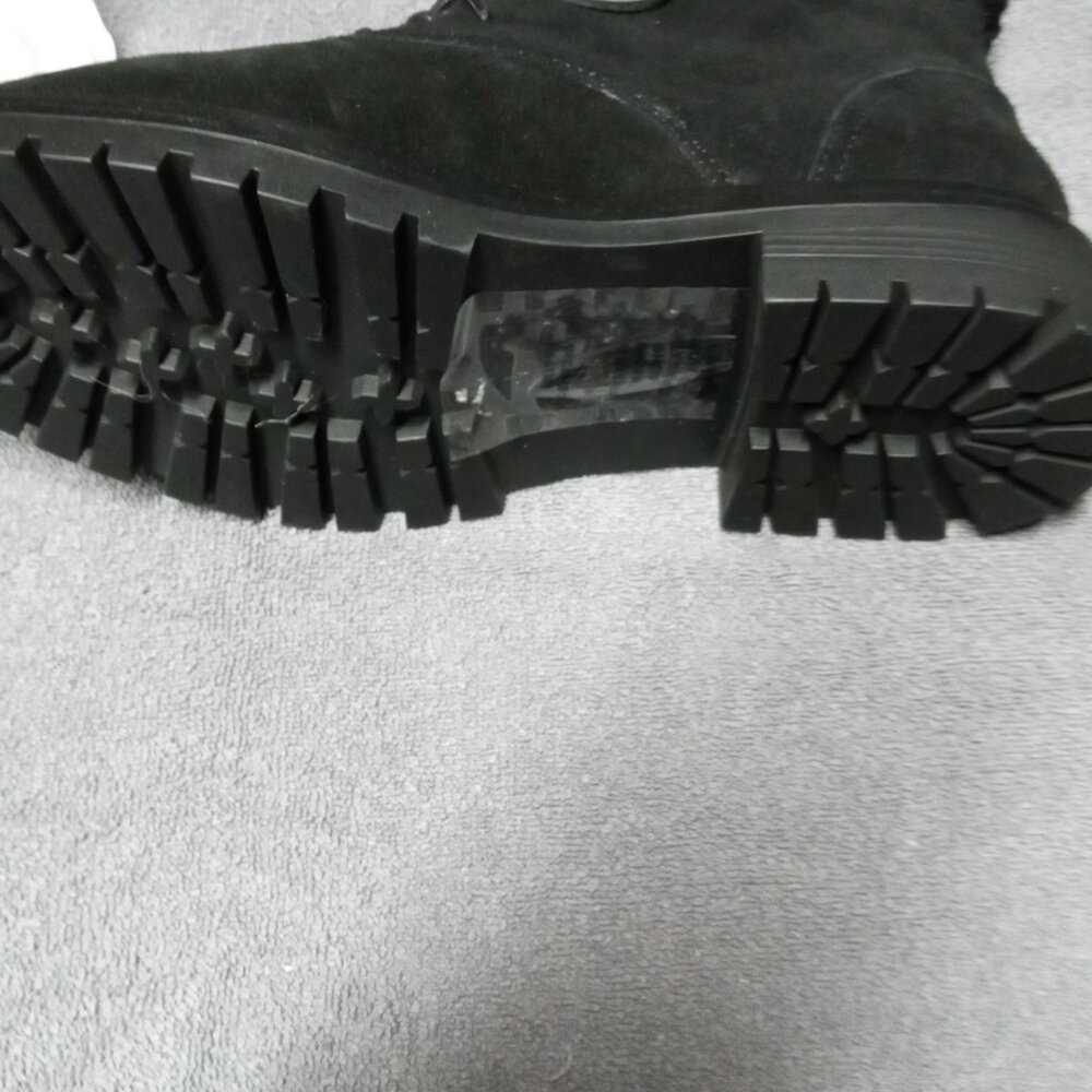 Women's size 11 Ralph Lauren Black Ankle Boots - Picture 3 of 5